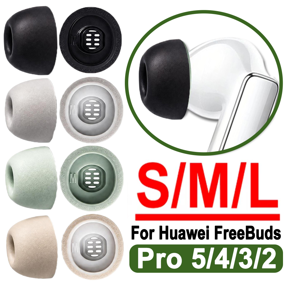 Silicone Ear Tip Replacement - Pengganti Bantalan Busa Memori Silikon untuk