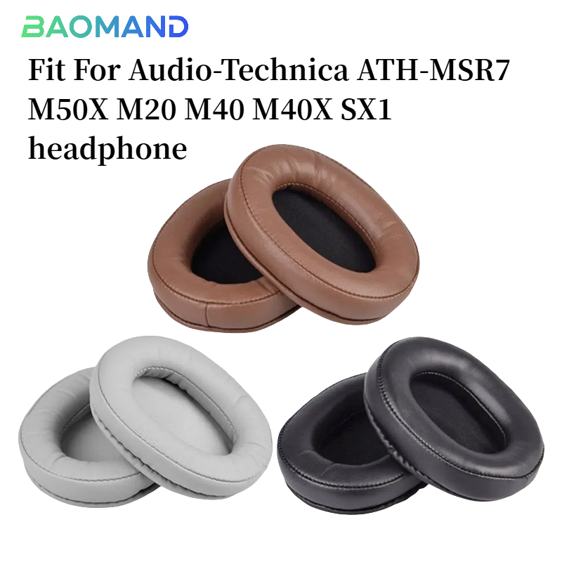 Audio Technica Headphone Ath-M50X - Bantalan Telinga Pengganti untuk Audio-Technica ATH-MSR7