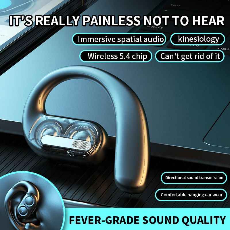 Headphone Bluetooth Nirkabel H - Sports Earphone Hook ulasan dan harga