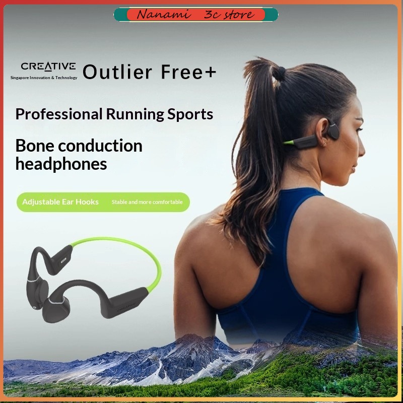 Earphone Konduksi Tulang Anti  - Sports Earphone Hook ulasan dan harga