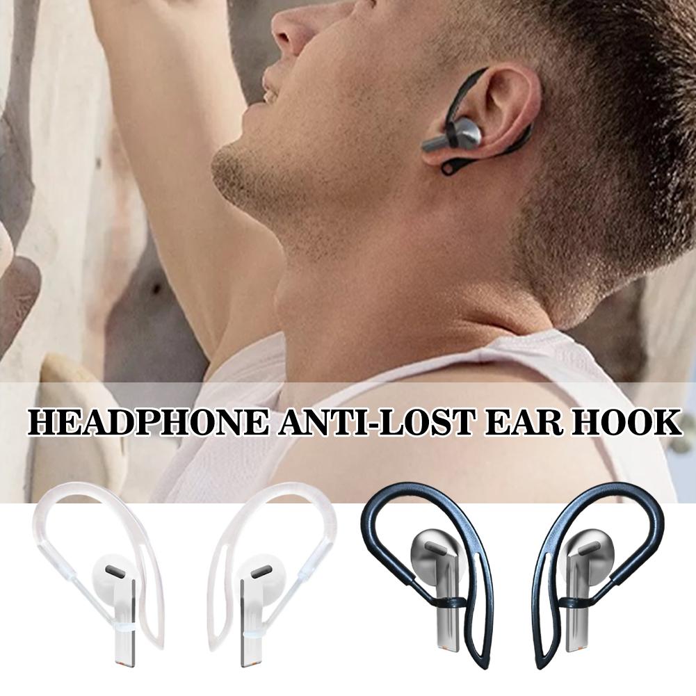 1/2 buah kait telinga Anti hil - Sports Earphone Hook ulasan dan harga