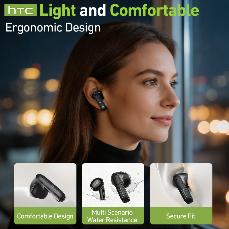 Earbud Gaming Nirkabel hTC Lay - Usb C Earphone ulasan dan harga