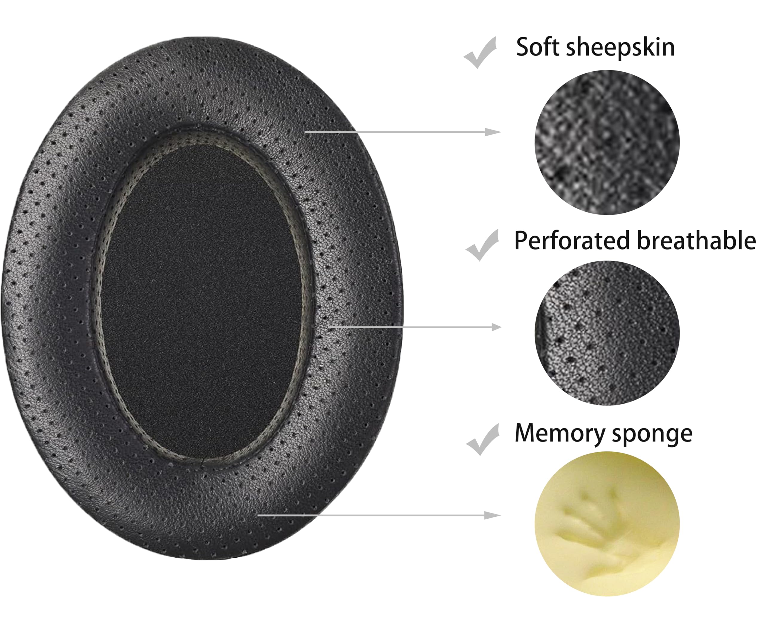 Peningkatan Bantalan Telinga P - Sennheiser Headphone Momentum 4 ulasan dan harga