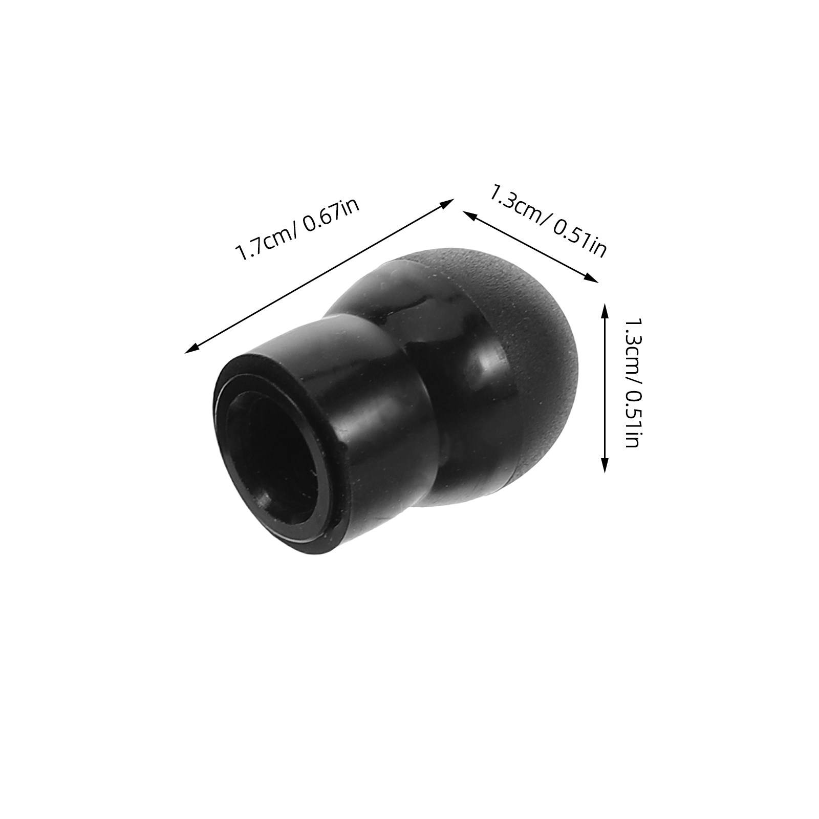 4Pcs Ujung Telinga Stetoskop S - Silicone Ear Tip Replacement ulasan dan harga